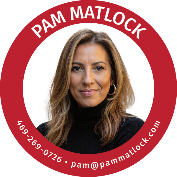 Pam Matlock is availbles at 469-667-0187 or ashley@pammatlock.com